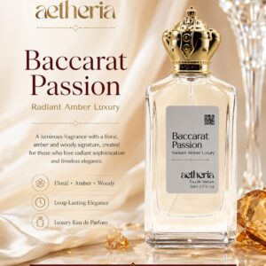Baccarat Passion Perfume | Amber Luxury by Aetheria